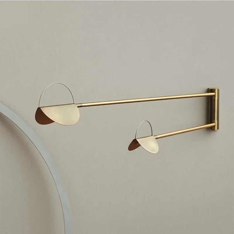 Italy Design Metal Wall Sconce Light Bedroom Beside Lamp - vue 2 sur 7