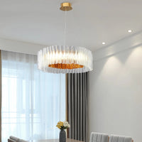 Italienischer Design-Kronleuchter aus Acryl für Restaurant und Hotel LED