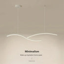 Acrylic-Pendelleuchte hyperbolisch modernes Design dekorativ