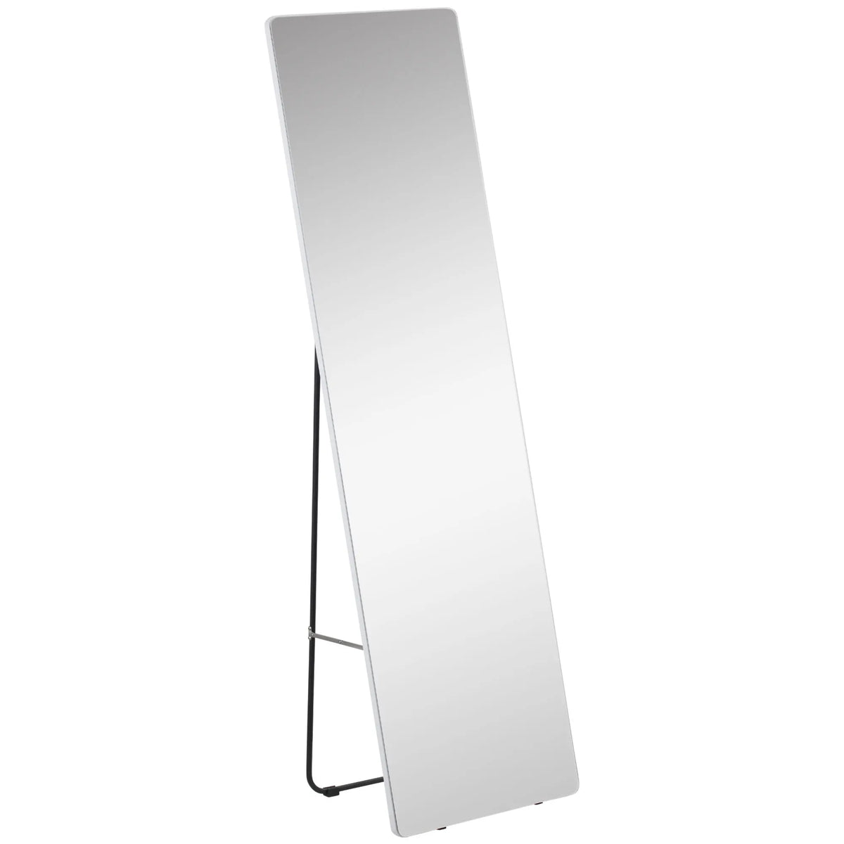 HOMCOM full body floor mirror 45x37x158,5 cm for living room bedroom - vue 7 sur 7