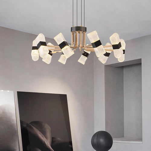 lustre décoratif design éclairage intérieur fantaisie