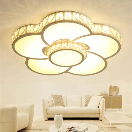 Moderne LED-Deckenleuchte für stimmungsvolle Innenbeleuchtung und romantische Dekoration - vue 7 sur 10
