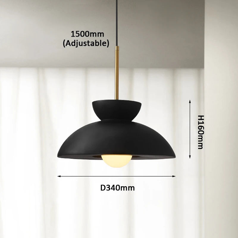 Nordische Pendelleuchte Design Wabi Sabi für moderne Dekoration
