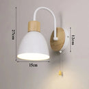 Moderne nordische Wandleuchte Macaron mit LED-Schalter für die Wohnungsdekoration
