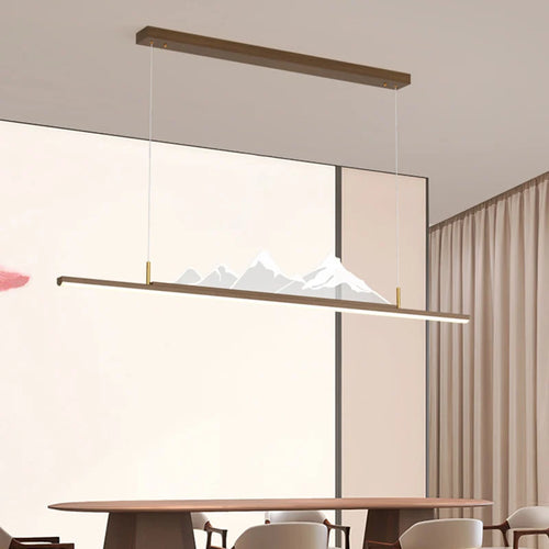 Moderne LED-Pendelleuchte für elegante Innendekoration - vue 3 sur 11
