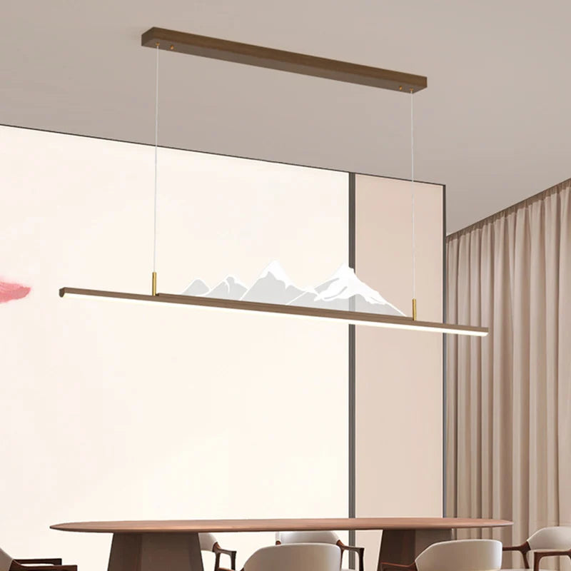 Moderne LED-Pendelleuchte für elegante Innendekoration - vue 3 sur 11