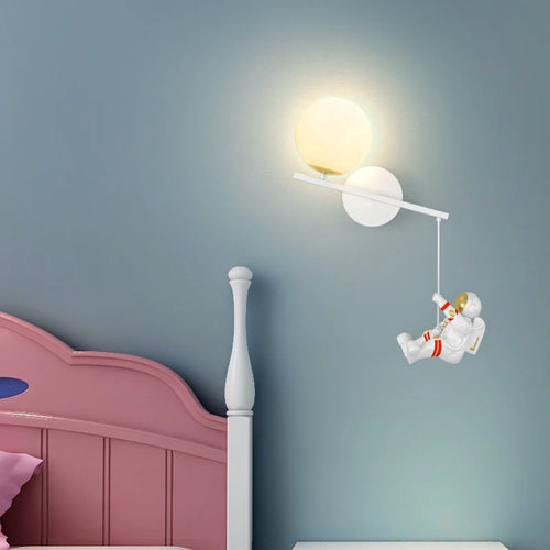 applique murale d'astronaute décorative et créative pour enfants