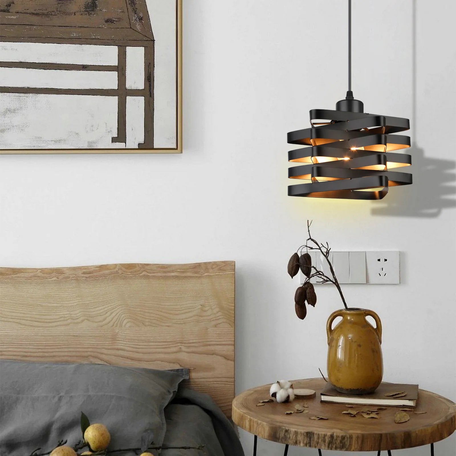 Lustre de chevet Vintage - vue 9 sur 8