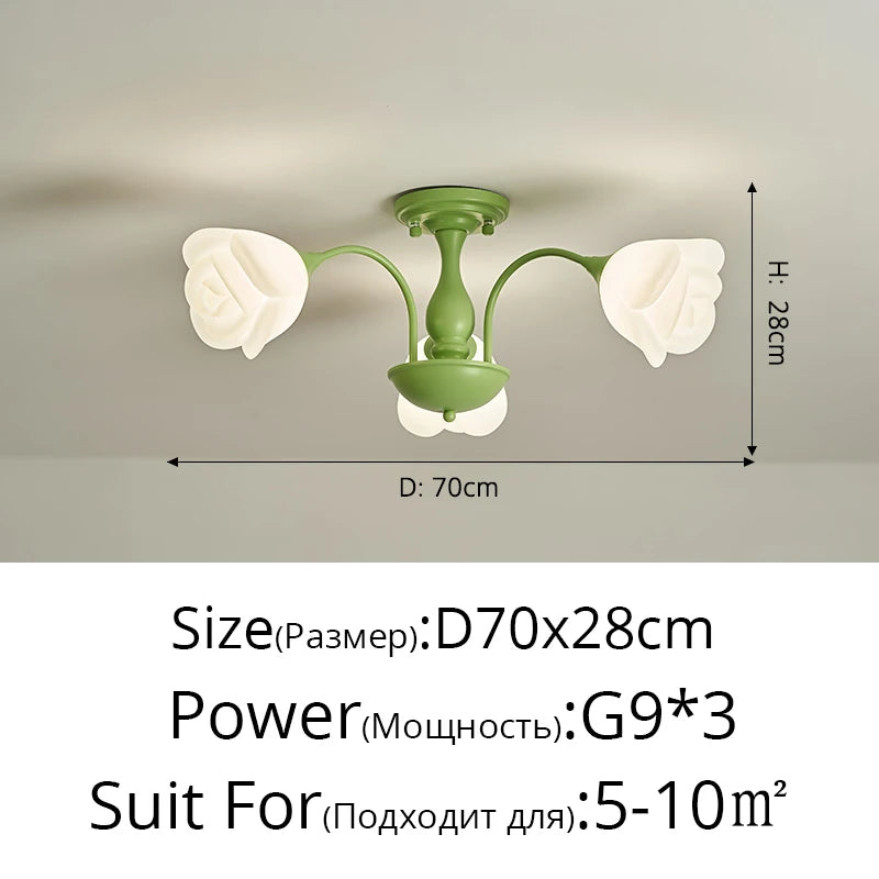 Kreative moderne LED-Leuchte dekorativ für Ihr Zuhause - vue 12 sur 15