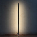 Lampadaire LED bois massif
