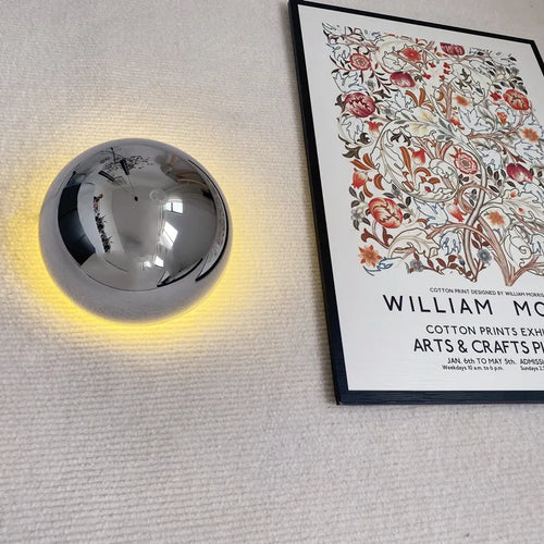 Luxuriöse Wandleuchte im modernen minimalistischen mittelalterlichen Stil mit Solartechnologie - vue 3 sur 8