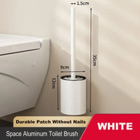 brosse murale en aluminium sans perforation pour nettoyage efficace