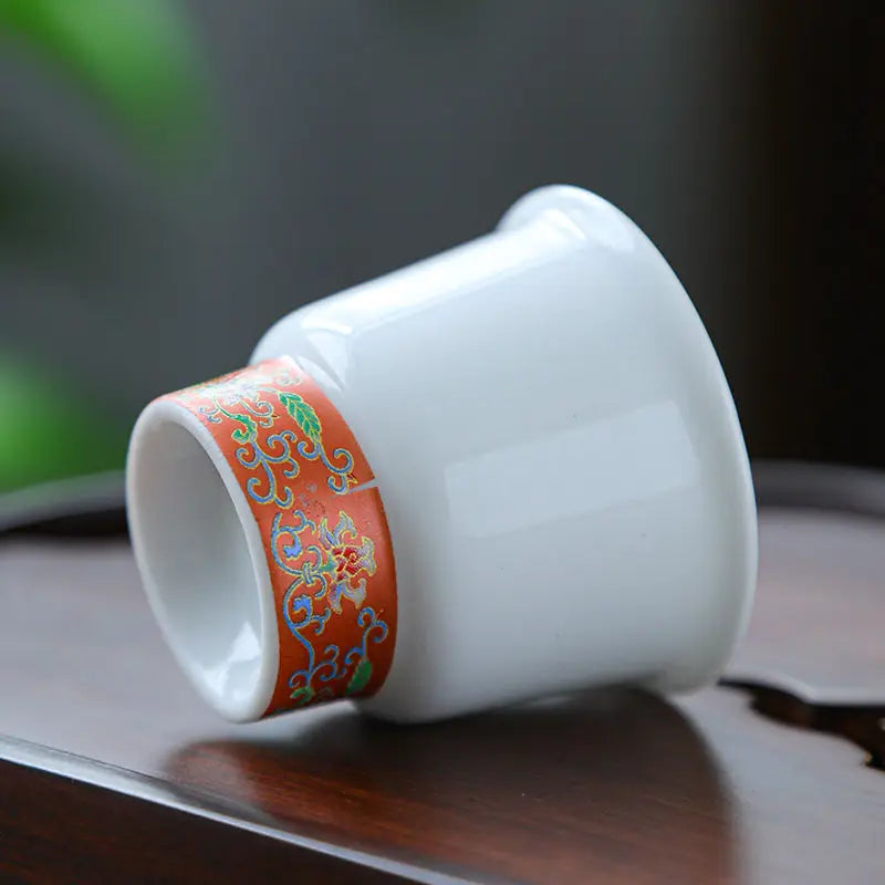 Service the kung fu porcelaine jade 6 tasses