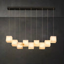 Kronleuchter aus spanischem Marmor im minimalistischen chinesischen Stil für elegantes Interieur