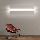 Moderne rechteckige minimalistische Wandleuchte für warmes Licht