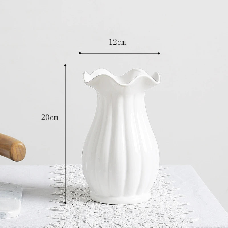 vase en céramique pour fleurs décoration intérieure et bureau - vue 16 sur 18