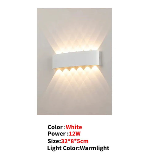 LED-Wandleuchte aus Aluminium - vue 12 sur 18