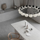 Minimalistischer Glas-Kronleuchter für elegante Inneneinrichtung