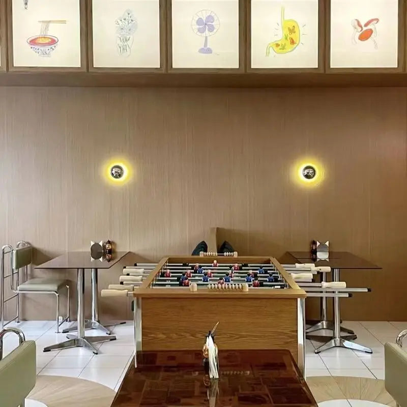 applique murale à led éclairage décoratif intérieur moderne - vue 5 sur 9