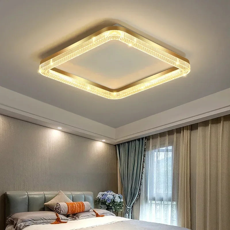 plafonnier led nordique décoration intérieure design élégant pour maison - vue 4 sur 10