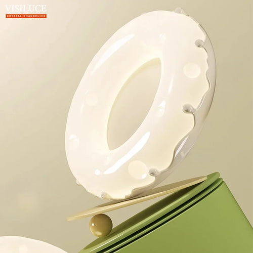 LED-Deckenleuchte Design Minimalistisch Dekorative Donut-Form - vue 5 sur 14