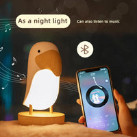 Lampe Veilleuse LED en forme d'oiseaux mignons
