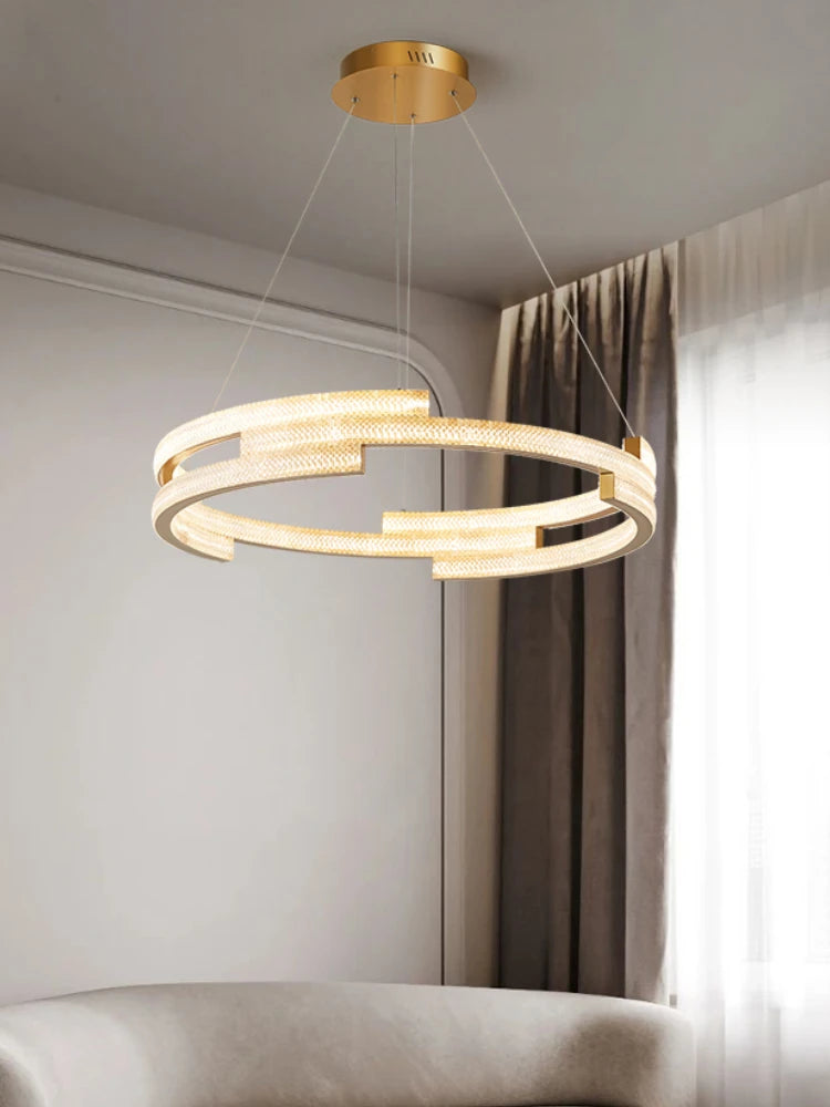 suspension design circulaire élégante pour intérieur moderne - vue 5 sur 12