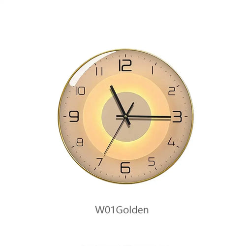 horloge murale en verre design moderne géométrique créatif décoratif - vue 16 sur 18