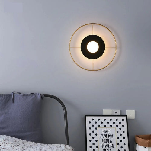 applique murale led moderne pour éclairage décoratif intérieur - vue 2 sur 12