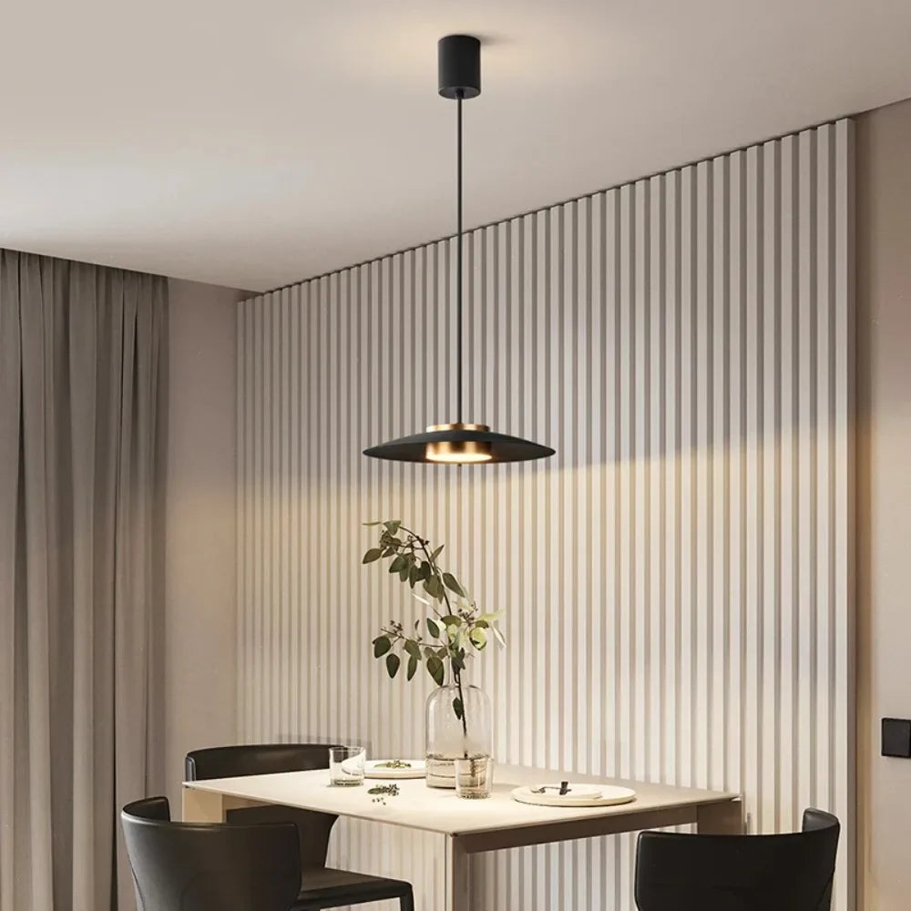 suspension moderne design led pour éclairage intérieur décoratif - vue 3 sur 8