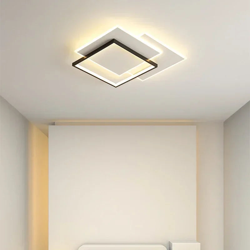 lustre moderne simple pour décoration intérieure lumineuse - vue 4 sur 20