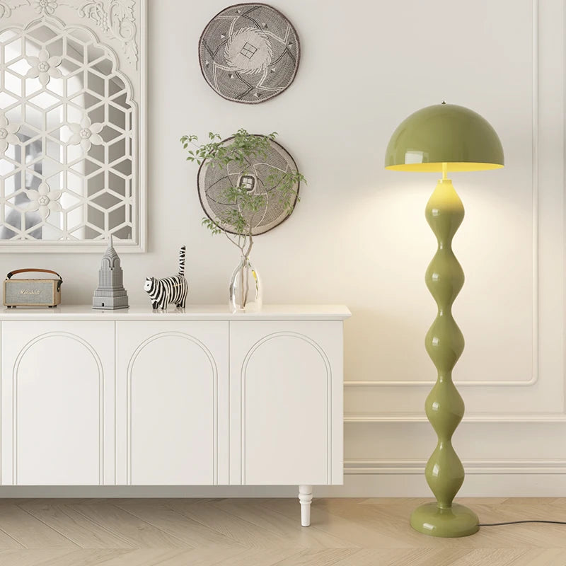 lampadaire butter gourd design créatif interrupteur à pied haut niveau - vue 7 sur 12