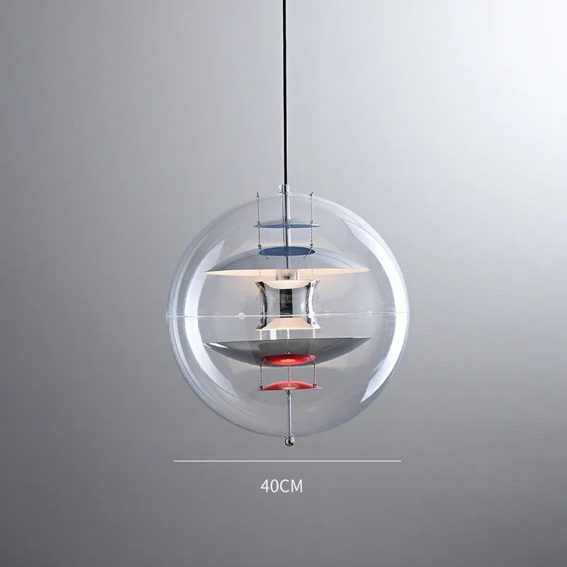 Pendelleuchte Globe Planet Design für Bar und Restaurant