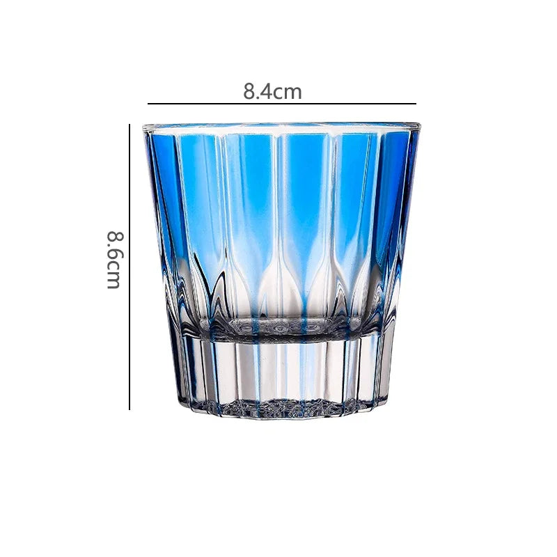 verre whisky cocktail 200 ml rayures verticales design