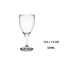 Verres à vin incassables sans pied élégants réutilisables