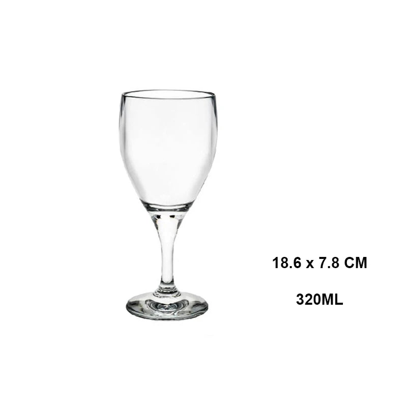 Verres à vin sans pied incassables elegants reutilisables - vue 5 sur 7