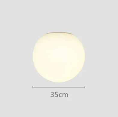 Minimalistische LED-Wandleuchte aus Glas für den Innenbereich - vue 14 sur 14