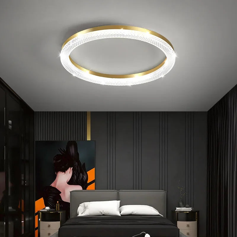 plafonnier led nordique décoration intérieure design élégant pour maison - vue 6 sur 10