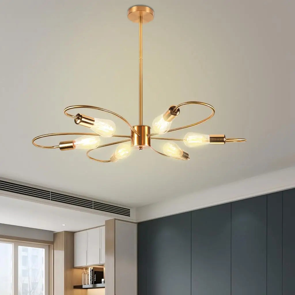 lustres modernes à led pour décoration intérieure élégante - vue 7 sur 10