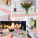 Chemin de table à paillettes doré argent rose