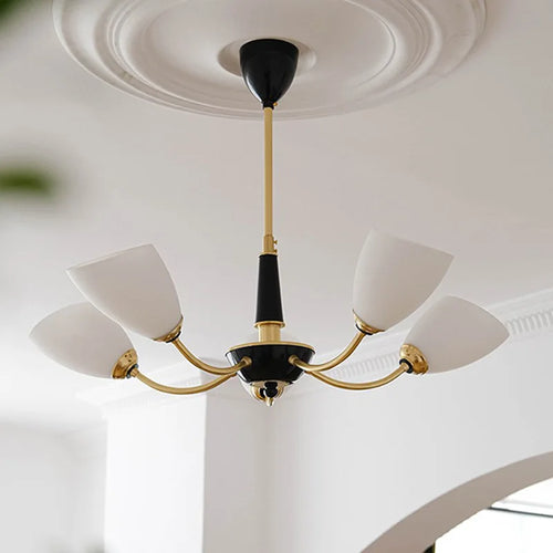 lustre à led moderne design nordique pour intérieur élégant