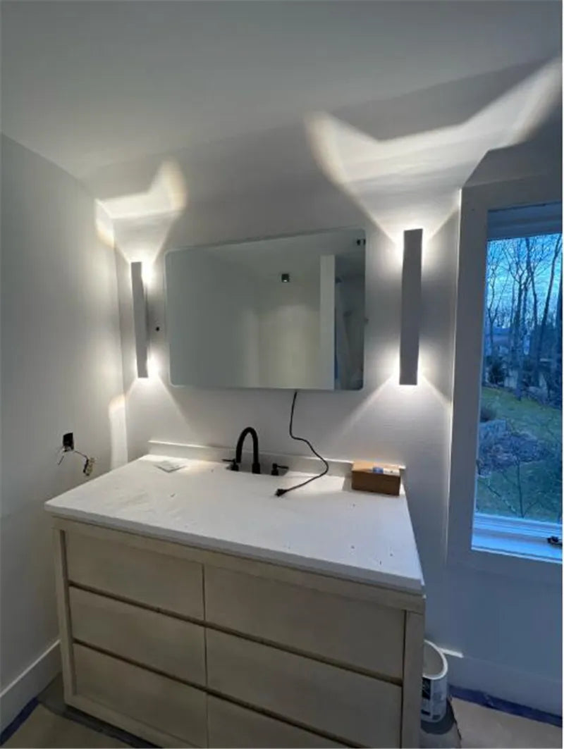 Applique murale LED moderne en aluminium 6W/18W/24W - vue 6 sur 6