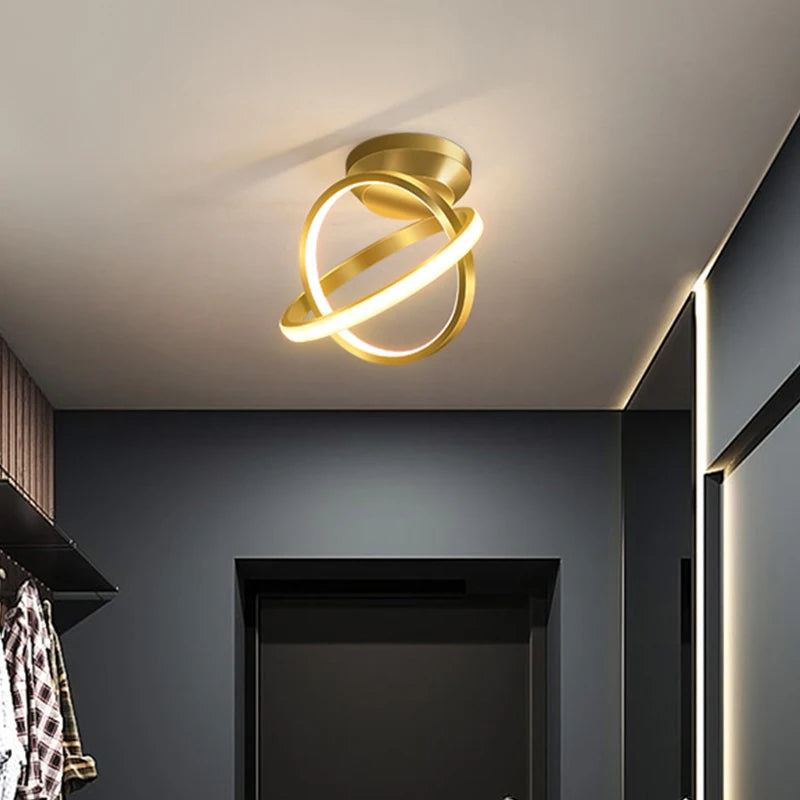 Moderner LED-Deckenleuchte Minimalistisch Für Ihre Wohnraumgestaltung - vue 5 sur 26