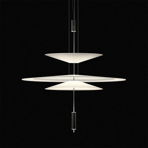 Moderne Pendelleuchte aus Acryl im nordischen Designerstil - vue 5 sur 14