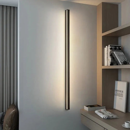 Minimalistische LED-Wandleuchte Kubus aus Aluminium mit Fernbedienung und Dimmfunktion - vue 2 sur 22