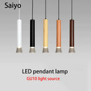 lampe suspendue led moderne avec ampoule gu10 long tube