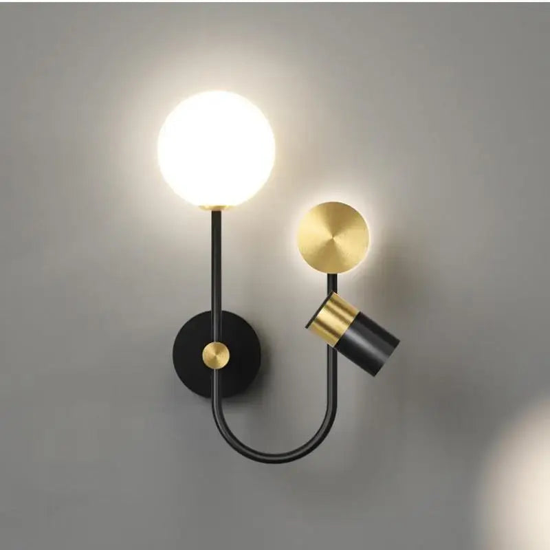 applique murale spot led en métal pour intérieur décoratif - vue 4 sur 13