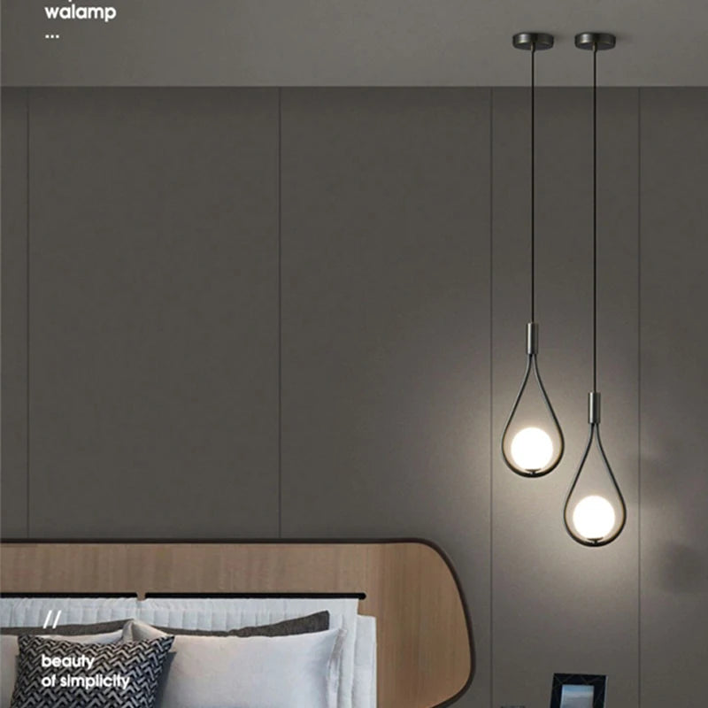 Suspension LED d'intérieur avec cordon G9 - vue 4 sur 9