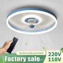 plafonnier led moderne avec ventilateur pour éclairage intérieur