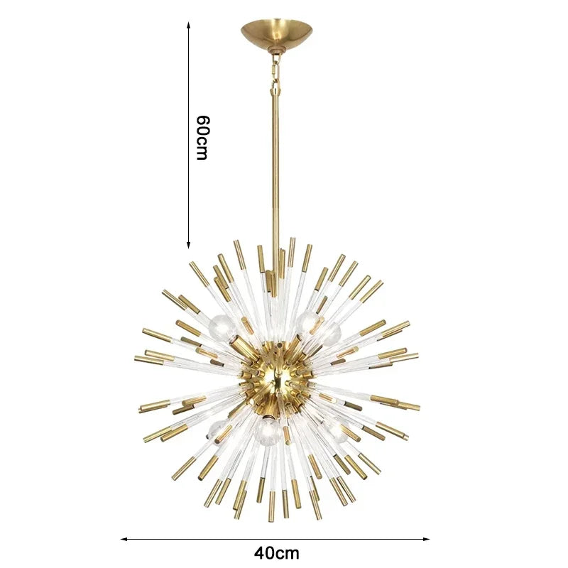 suspension en cristal de luxe éclairage décoratif pour tous les espaces